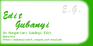 edit gubanyi business card